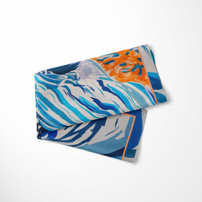 From One Garden to Another – Silk Scarf