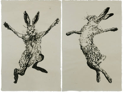 Becoming Eros No. 001 Diptych