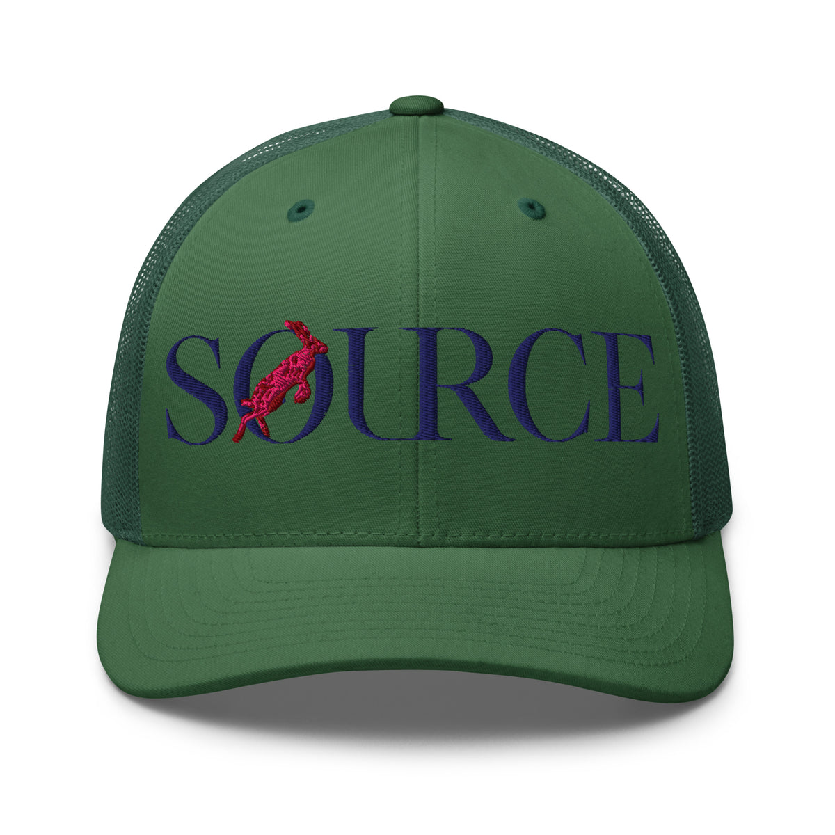 SOURCE — Embroidered Trucker Hat
