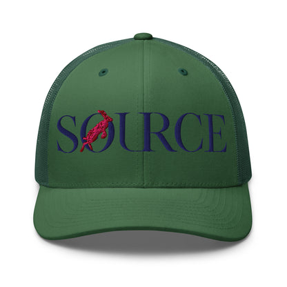 SOURCE — Embroidered Trucker Hat