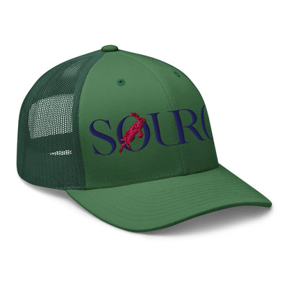 SOURCE — Embroidered Trucker Hat